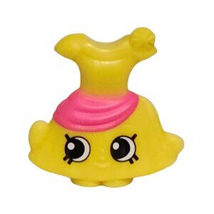 Shopkins Bella La Ball Yellow Pink Dress McDonald's Happy Meal 2015 Toy